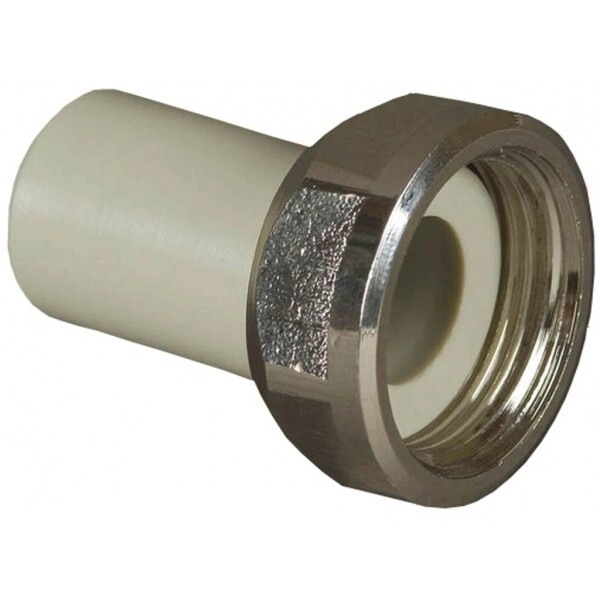 Переходник D25мм с гайкой 1" FV-Plast