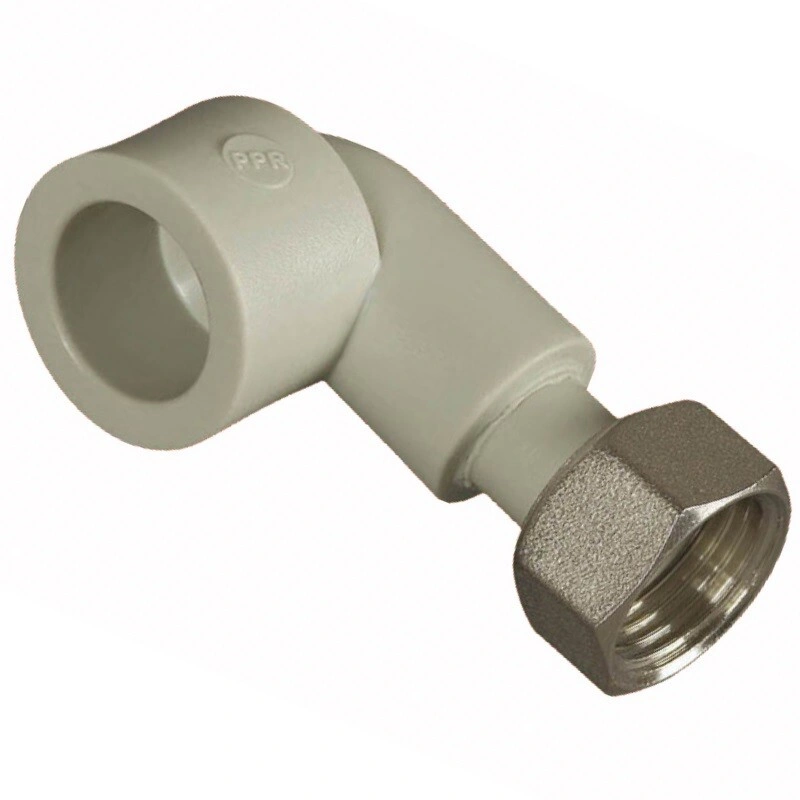 Колено D20мм 90° с накидной гайкой 1/2" FV-Plast