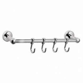 Передвижные 4 крючка на планке Ledeme L205-4
