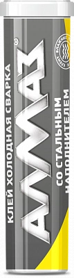 Холодная сварка со стальным наполнителем 30гр Алмаз
