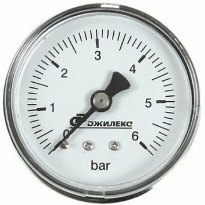 Манометр аксиальный MDA 50/6-1/4" Джилекс 9003