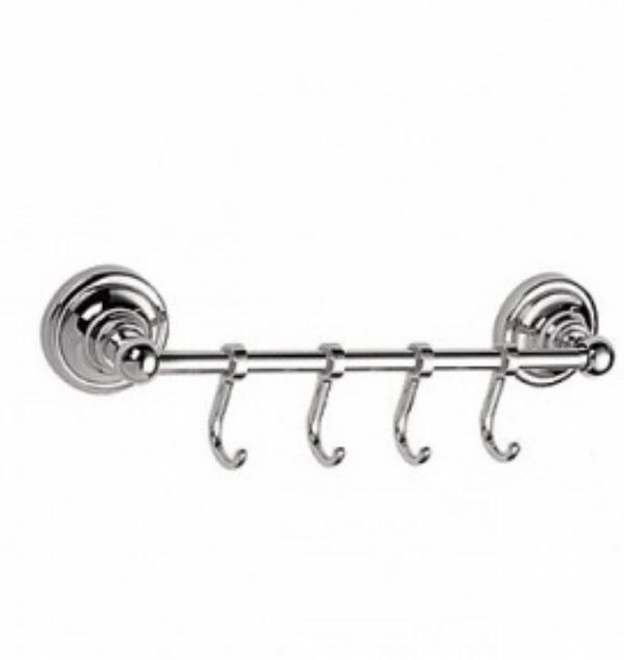 Передвижные 4 крючка на планке Ledeme L1405-4