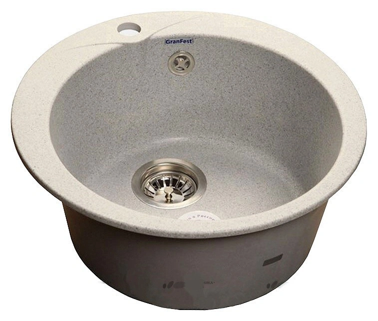 Мойка круглая серая 310 GF-R480 GRANFEST