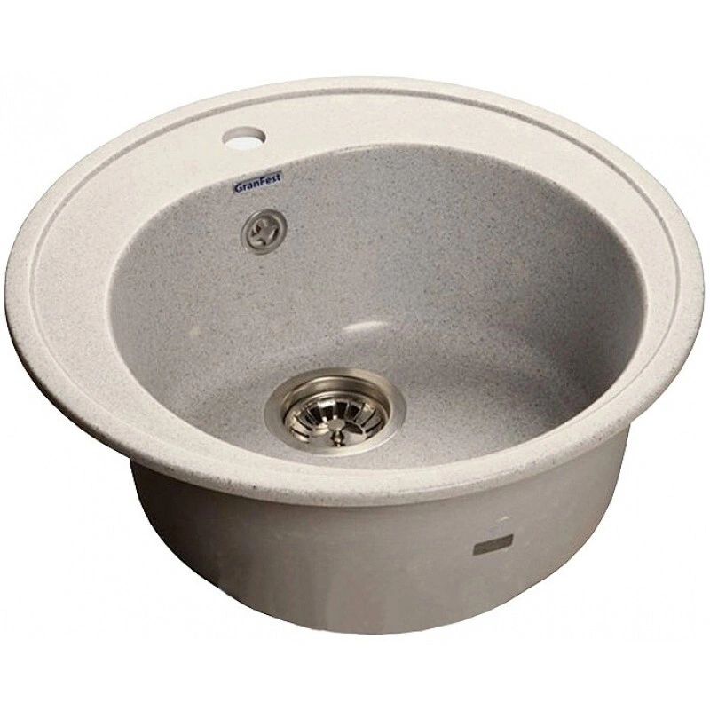 Мойка круглая серая 310 GF-R510 GRANFEST