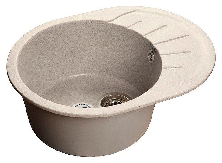 Мойка овальная серая 310 GF-R580L GRANFEST
