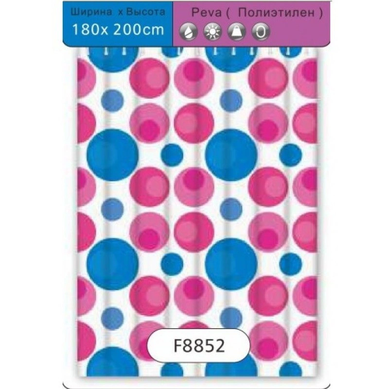 Штора для ванной F8852 Frap