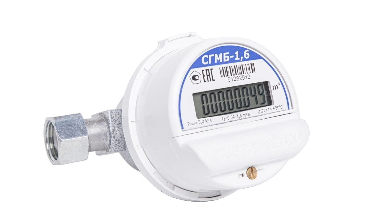 Счетчик газа Счетприбор СГМБ-1,6 гш