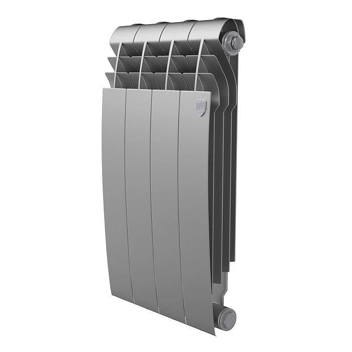 Радиатор биметалл 500мм 4 секций BiLiner Silver Satin Royal Thermo
