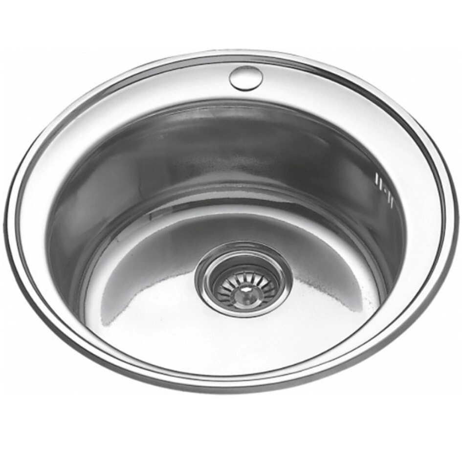 Мойка глянцевая D51см 0,6х160мм MELANA