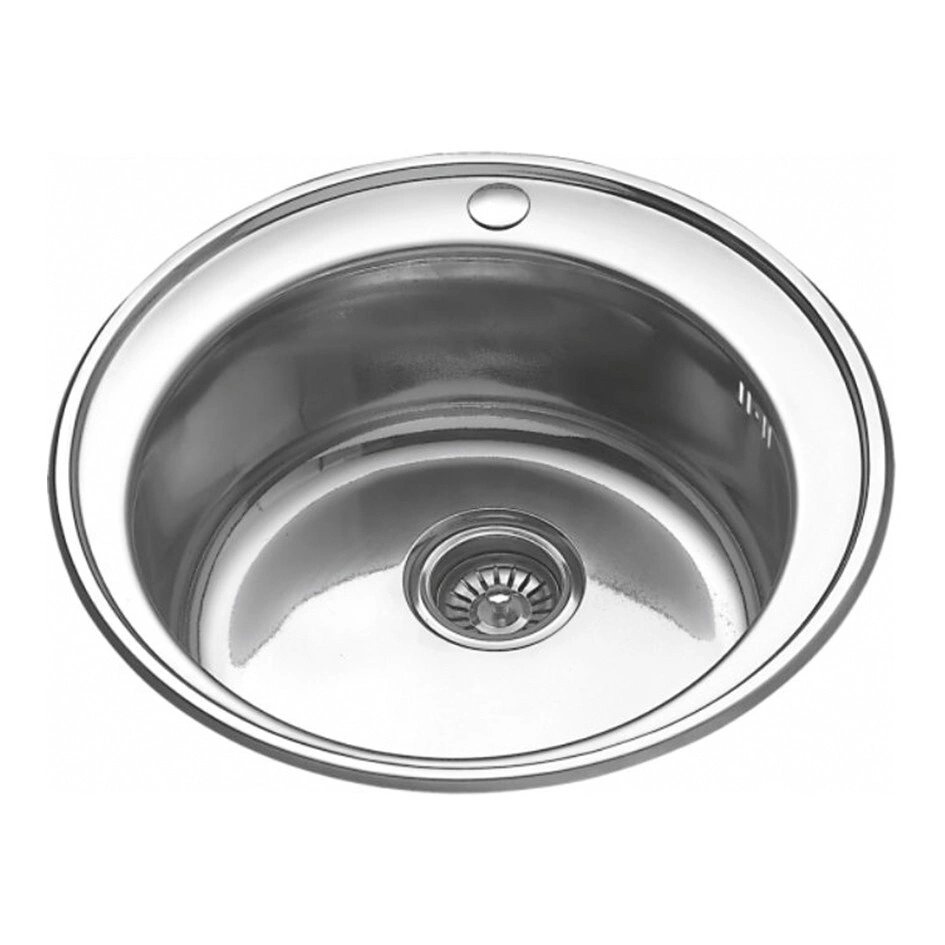 Мойка глянцевая D51см 0,8х180мм MELANA