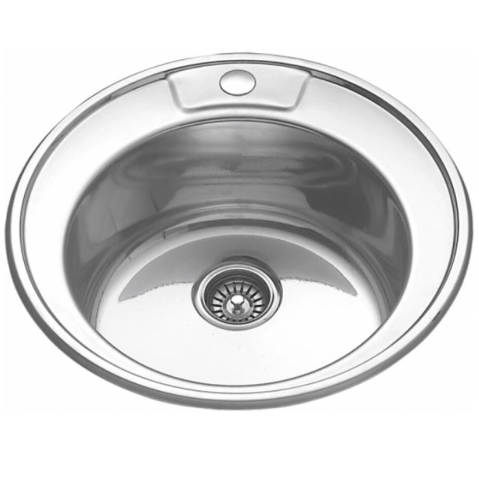 Мойка глянцевая D49см 0,6х170мм MELANA