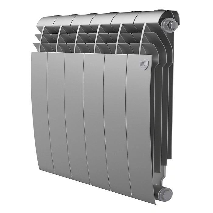 Радиатор биметалл 500мм 6 секций BiLiner Silver Satin Royal Thermo