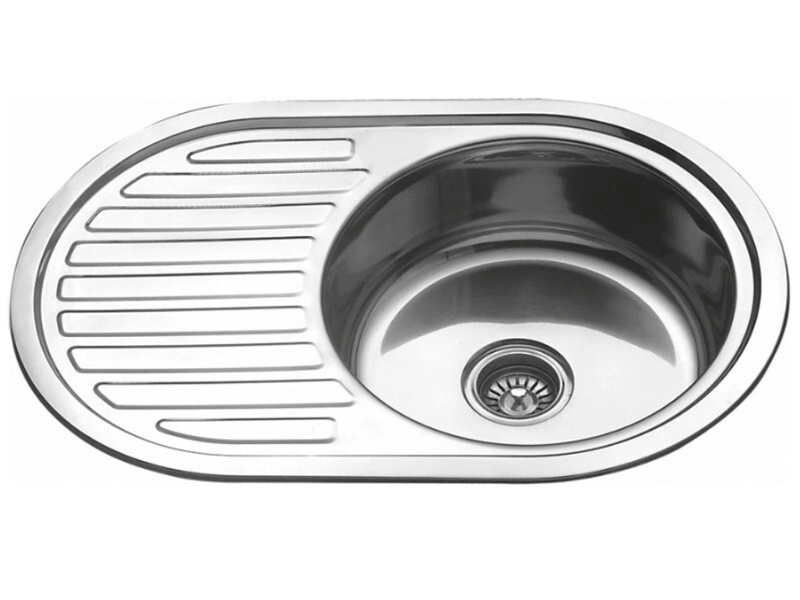 Мойка матовая 50х77см 0,6х160мм MELANA