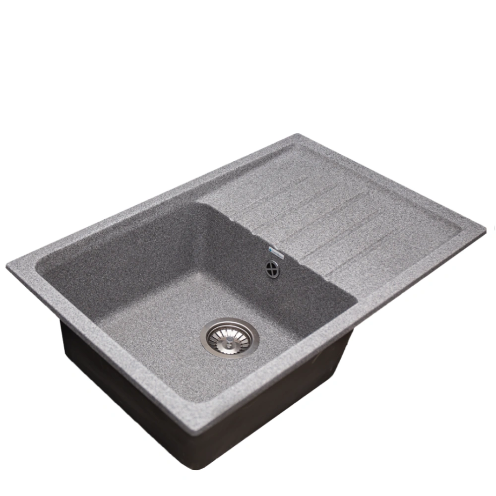 Мойка прямоугольная темно-серая G41 GranAlliance