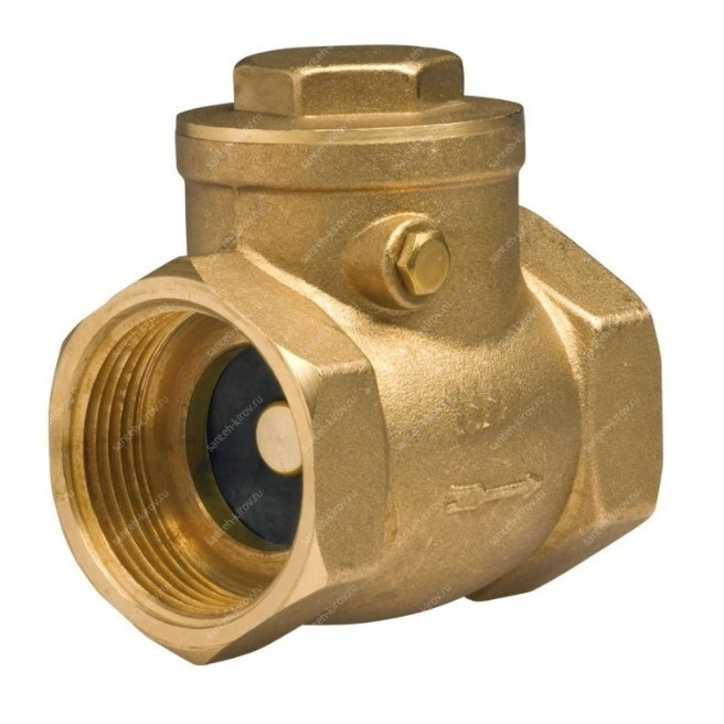 Обратный клапан 1/2" горизонтальный TIM JH-1010C