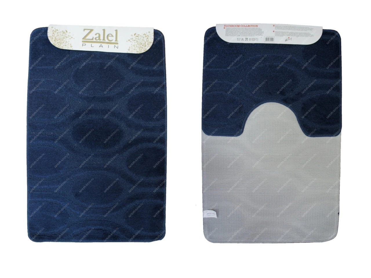 Коврик в ванную 55х90см  D.BLUE ZALEL