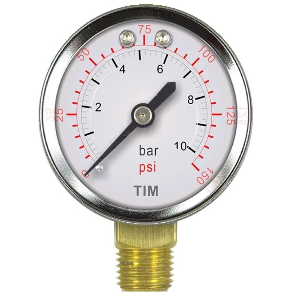 Манометр радиальный D50мм 10 bar Y-50-10 TIM®