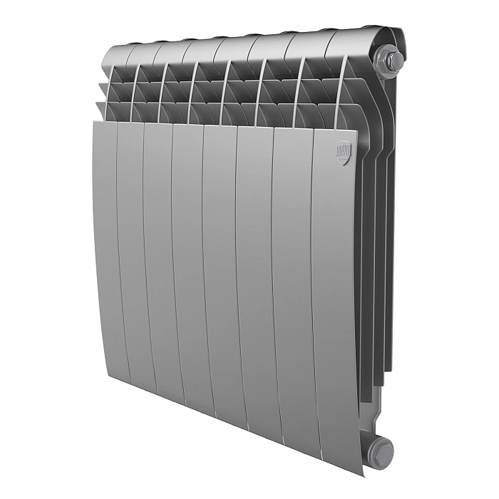 Радиатор биметалл 500мм 8 секций BiLiner Silver Satin Royal Thermo
