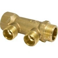 Коллектор 3/4"х3/4" 2 выхода 1/2" ProFactor