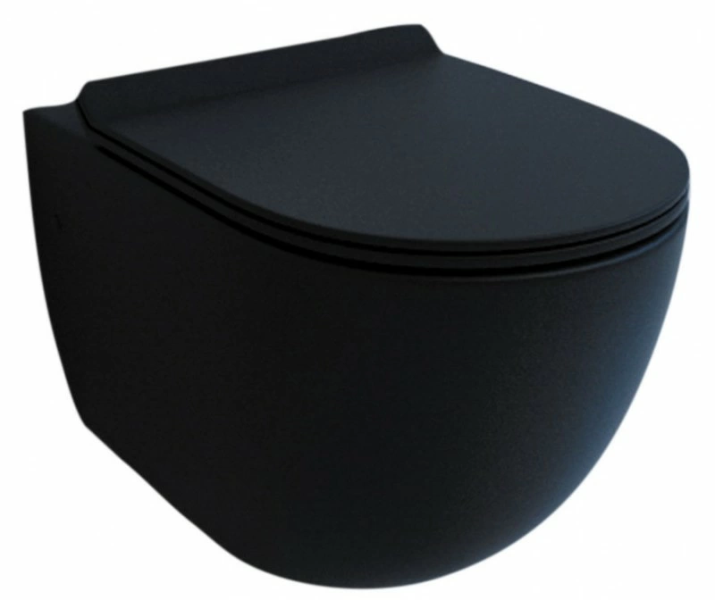 Унитаз подвесной GARCIA Matt Black (ESBANO)