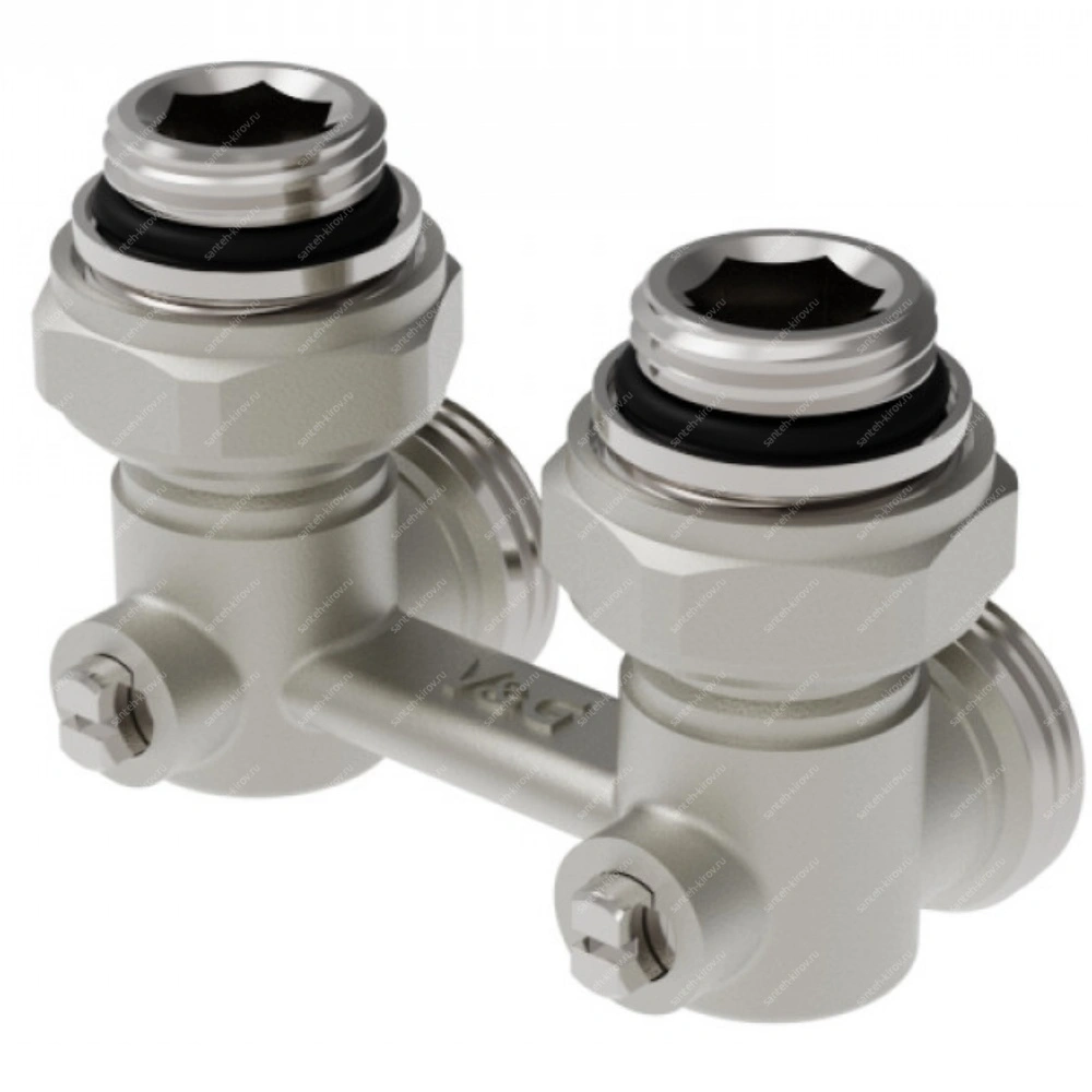 Узел нижнего подключения угловой 3/4" VG-605201 V&G