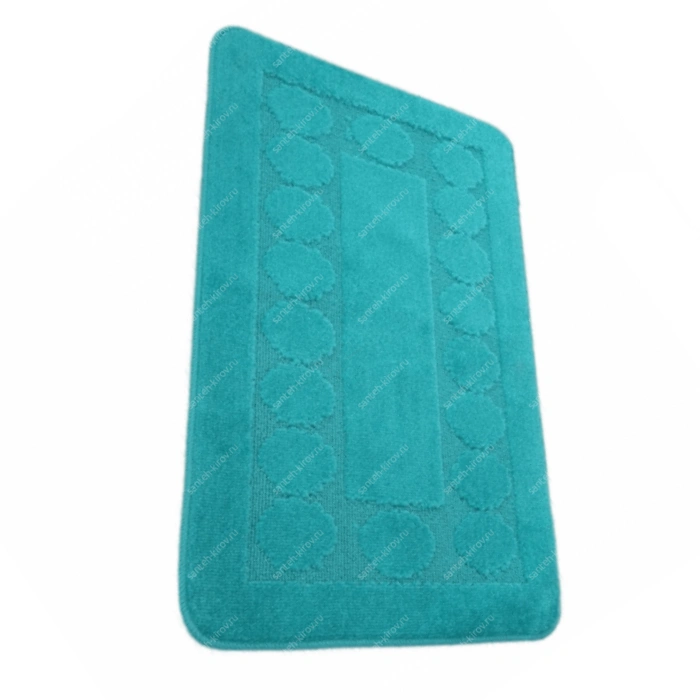 Коврик в ванную 55х90см Turquoise ZALEL