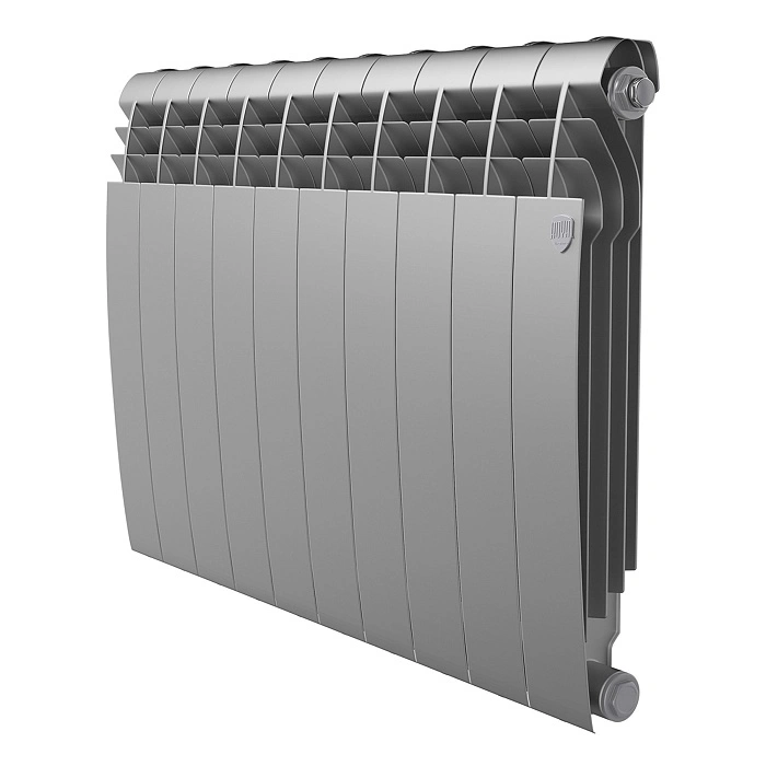 Радиатор биметалл 500мм 10 секций BiLiner Silver Satin Royal Thermo