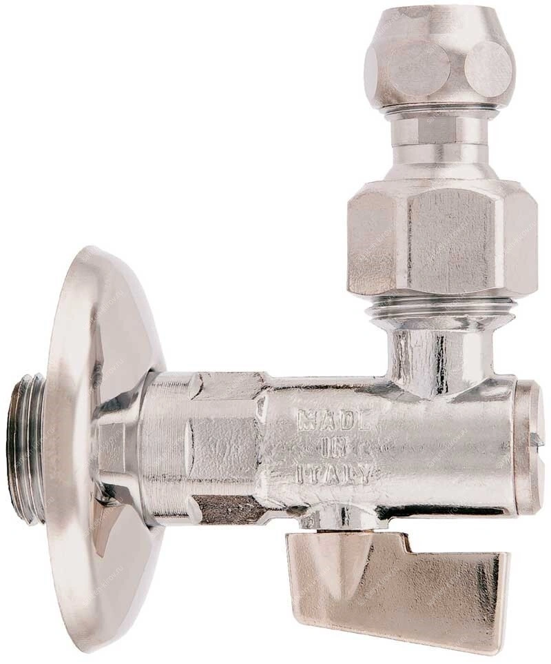 Кран D1/2"х10мм с фильтром и шарнирным соединением ITAP 386