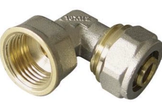 Угол D16мм 1/2" ЦГ Frap