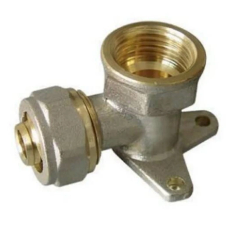 Угол с креплением D16мм 1/2" ЦГ Frap
