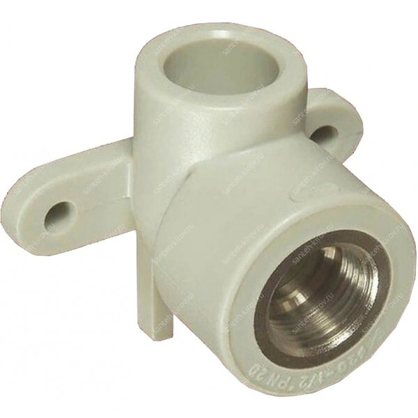 Колено настенное D25мм х 1/2" (внутренняя резьба) FV-Plast