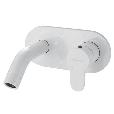 Смеситель для умывальника 14R0783-White Elghansa