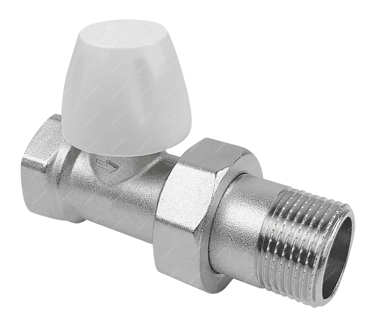 Вентиль радиаторный со сгоном 1/2" ГШ GAPPO G263.04