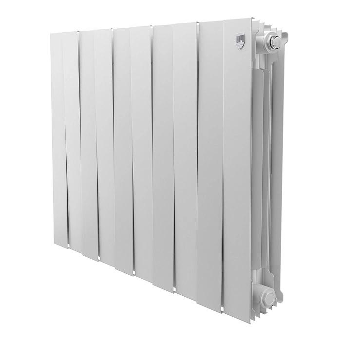 Радиатор биметалл 500мм 10 секций PianoForte new/Bianco Traffico Royal Thermo
