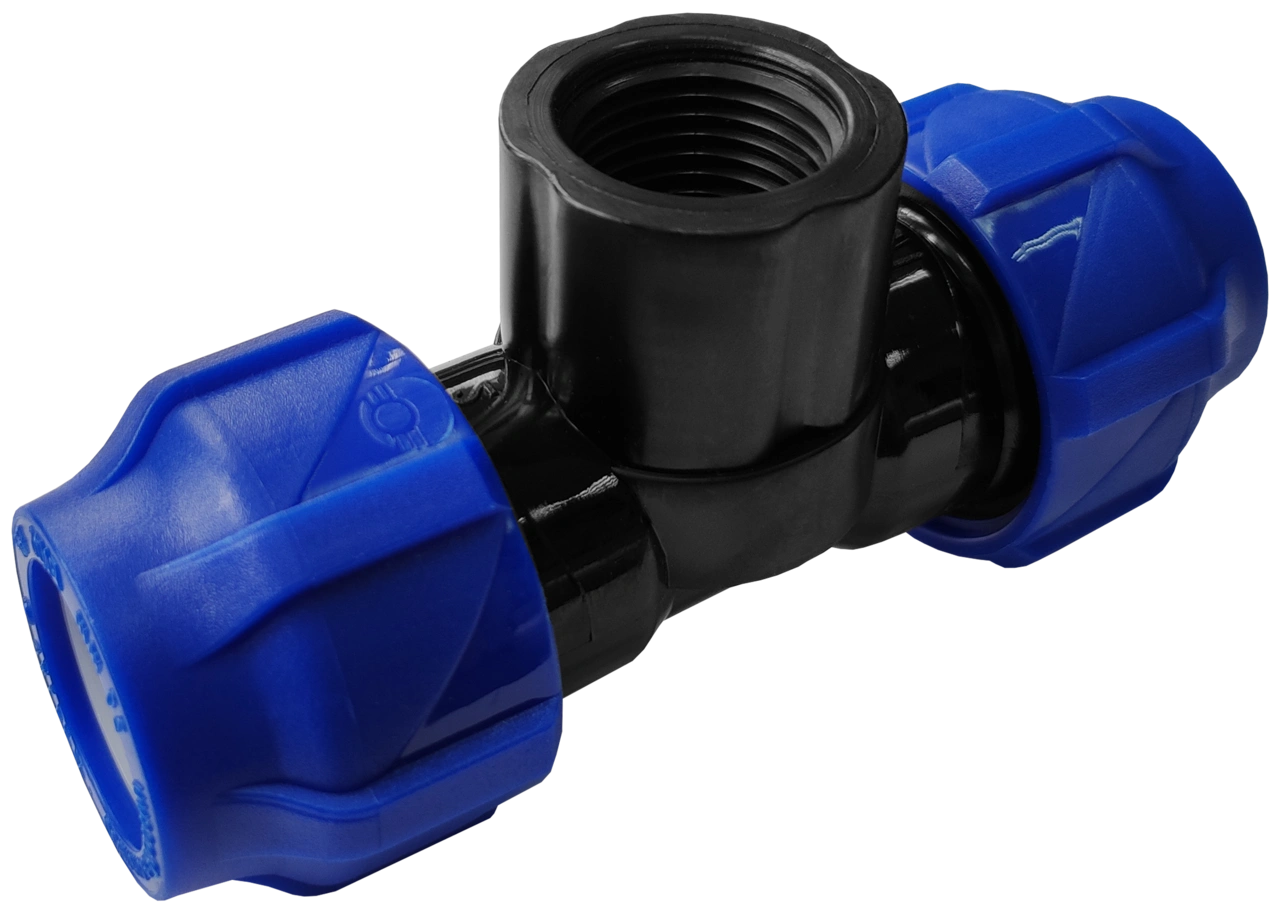 Тройник ПНД D32х3/4" (внутренняя резьба) VALFEX