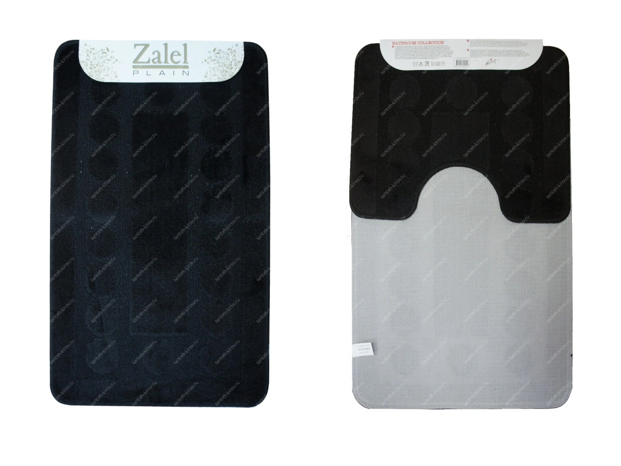 Коврик в ванную 55х90см  BLACK ZALEL