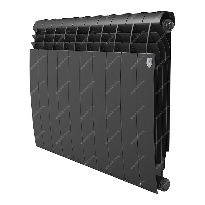 Радиатор биметалл 500мм 10 секций BiLiner Noir Sable Royal Thermo
