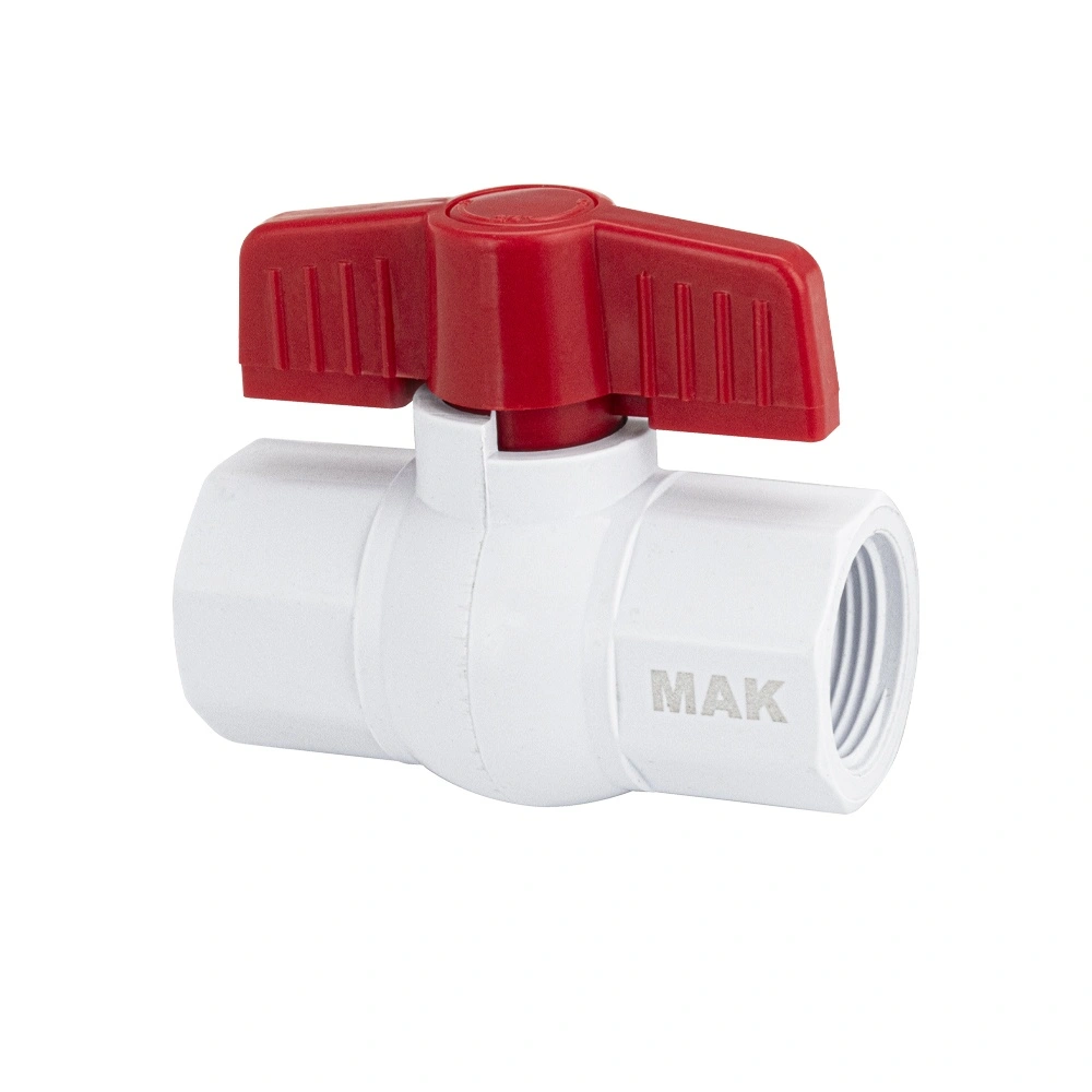 Шаровой кран АБС-пластик 1/2"х1/2" гг  МАК