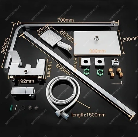 Душевая система G2407-30 Gappo