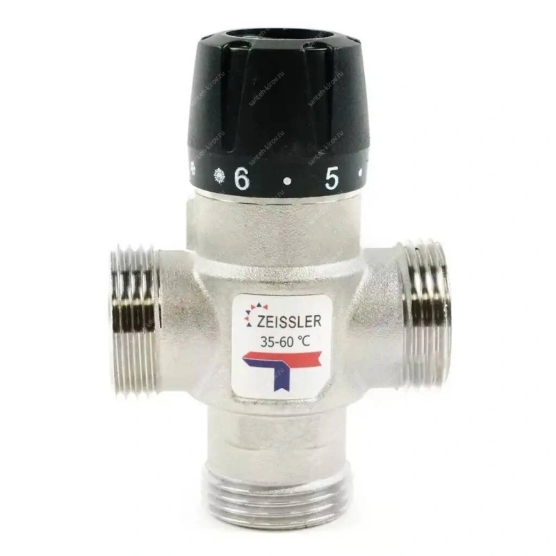 Клапан 1" термостатический 35-60°С ZSm.412.256006 ZEISSLER