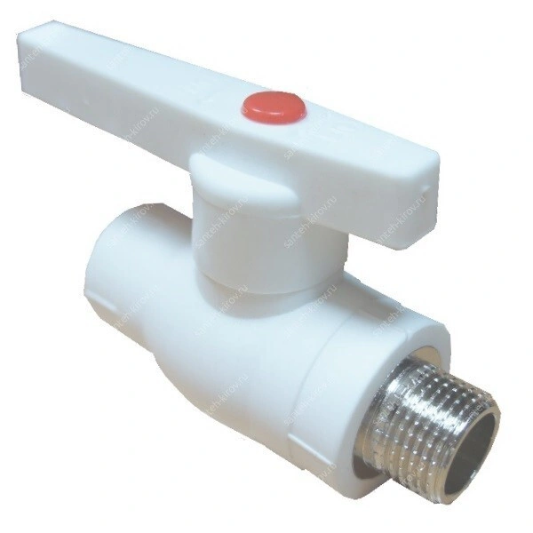 Кран шаровой D20мм х 1/2" (наружная резьба) Frap