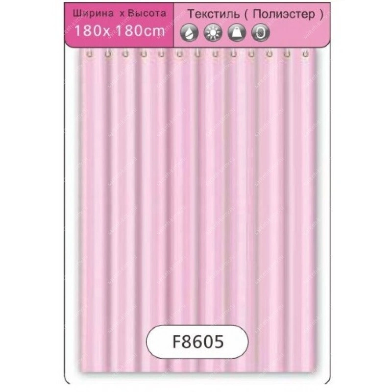 Штора для ванной F8605 Frap