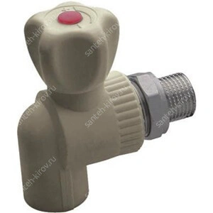 Кран для радиатора угловой D20мм х 1/2 Frap F142.2004.1