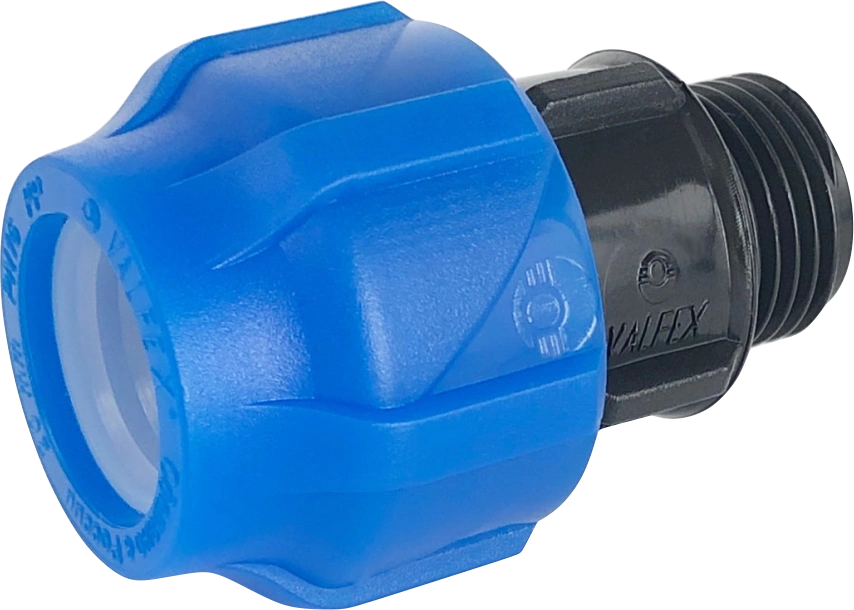 Муфта ПНД D40х1 1/4" (наружная резьба) VALFEX