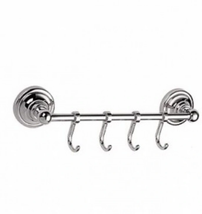 Передвижные 4 крючка на планке Ledeme L1405-4