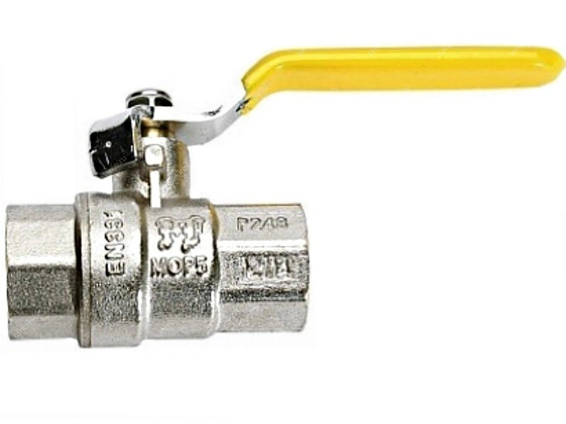 Кран для газа 1/2"х1/2" гг ручка ProFactor