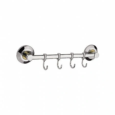 Передвижные 4 крючка на планке Ledeme L204-4