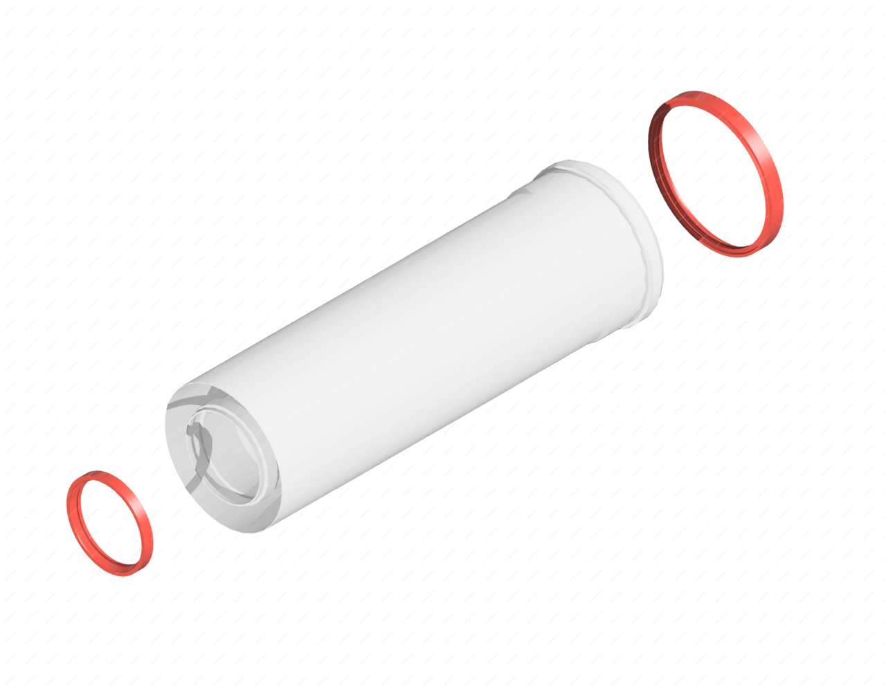 Удлинитель дымохода D60/100 250мм (Y-025M/ST) KRATS