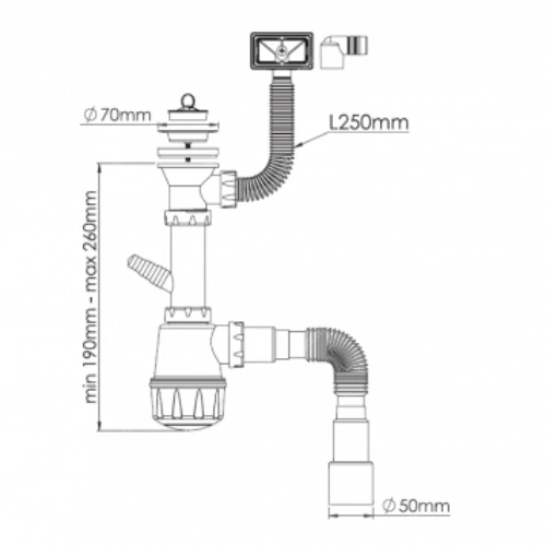 Сифон M103-6 ZEGOR