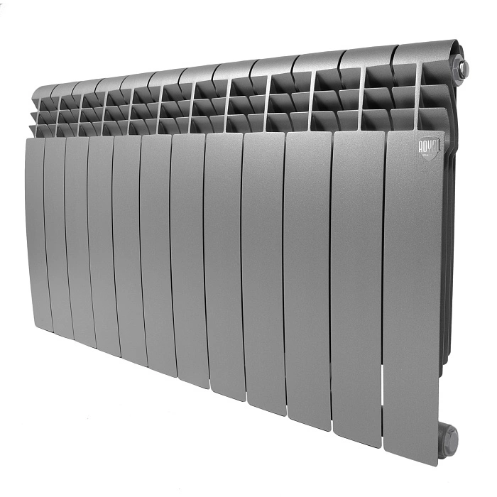 Радиатор биметалл 500мм 12 секций BiLiner Silver Satin Royal Thermo